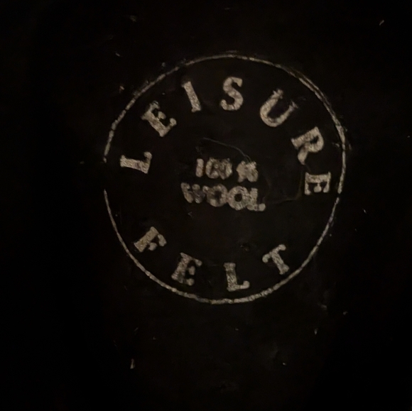 Black Men's Cowboy Hat Wool "Smokey & the Bandit" Style - Picture 6 of 6